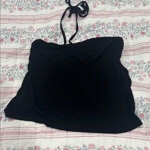 Brandy Melville Black Strapless Top